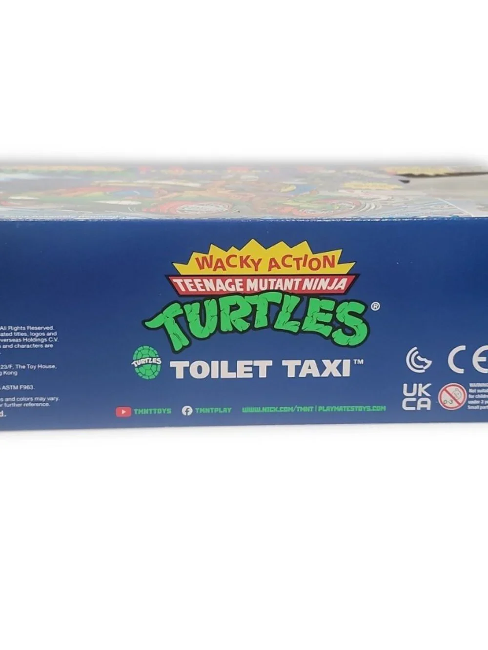 New 2024 Teenage Mutant Ninja Turtles Toilet Taxi Vehicle w/ Donatello Figure